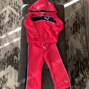 NWOT Puma girls outfit! Size 24months